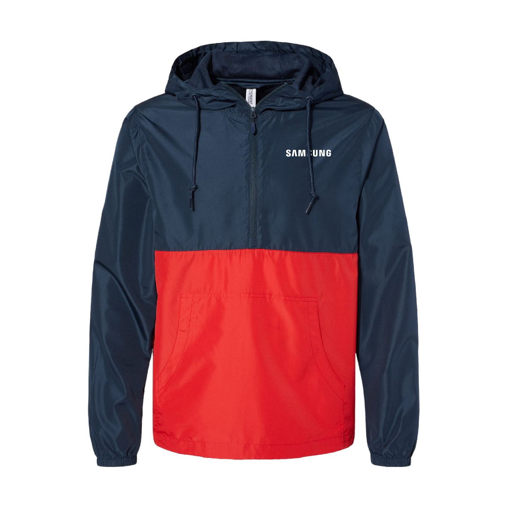 Independent Trading Co. Lightweight Quarter-Zip Windbreaker Pullover Jacket