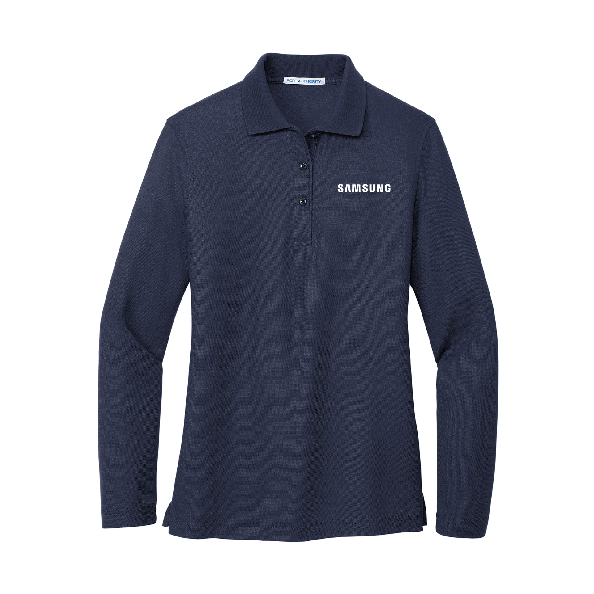 Port Authority Ladies Silk Touch Long Sleeve Polo
